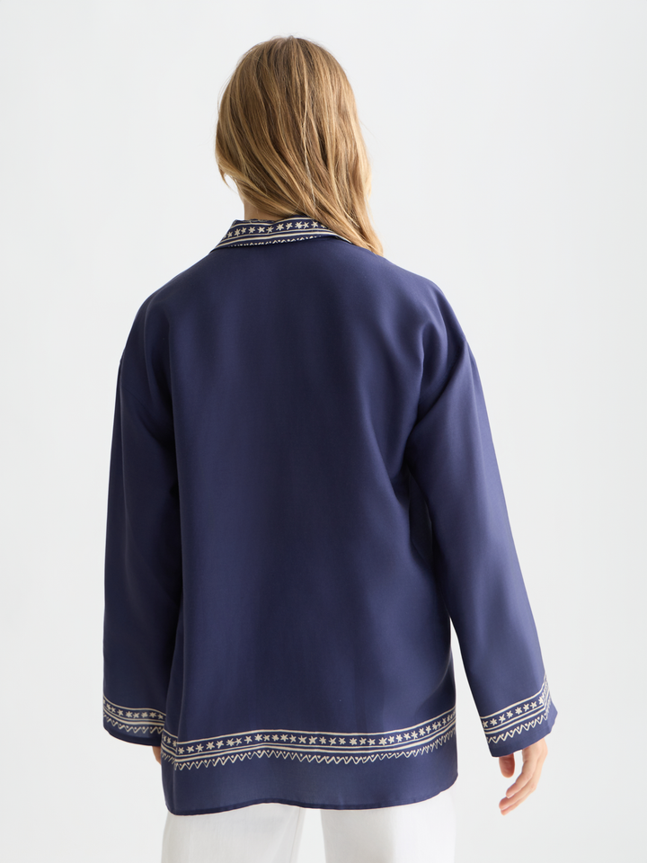 Printed relaxed fit shirt