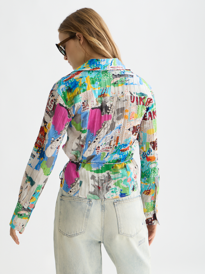 Basquiat long sleeved shirt