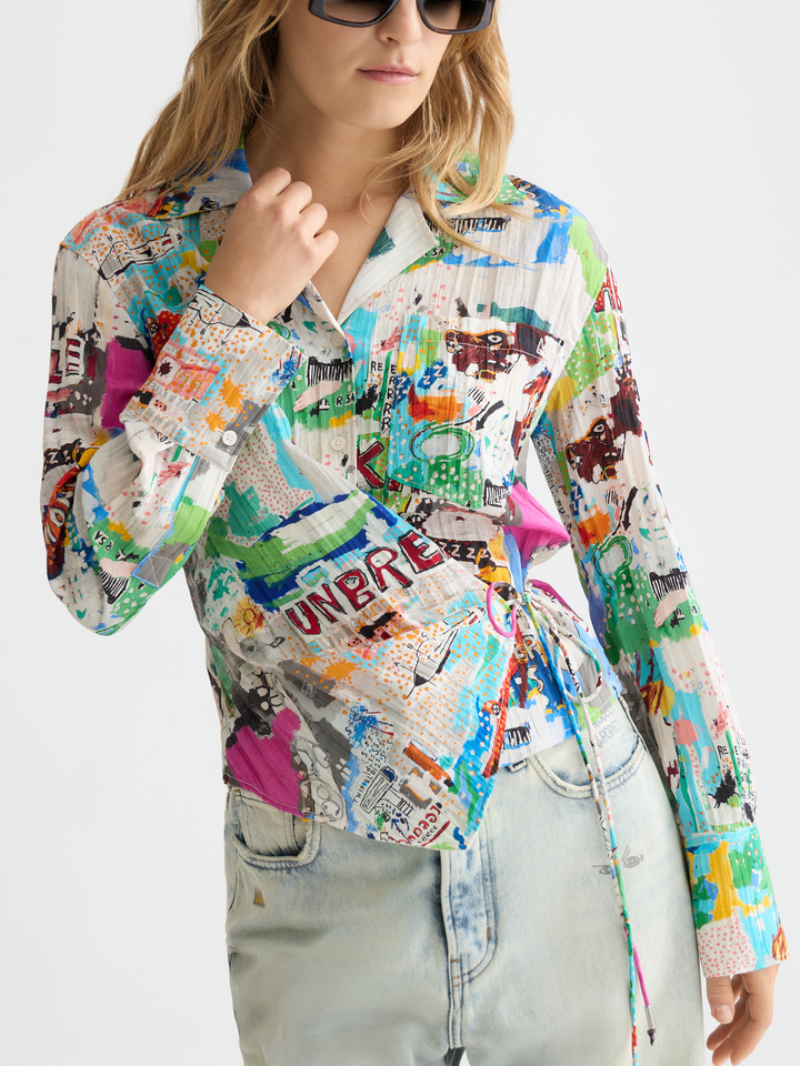 Basquiat long sleeved shirt