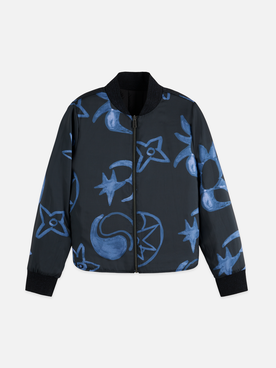Quilted Reversible Bomber Jacket