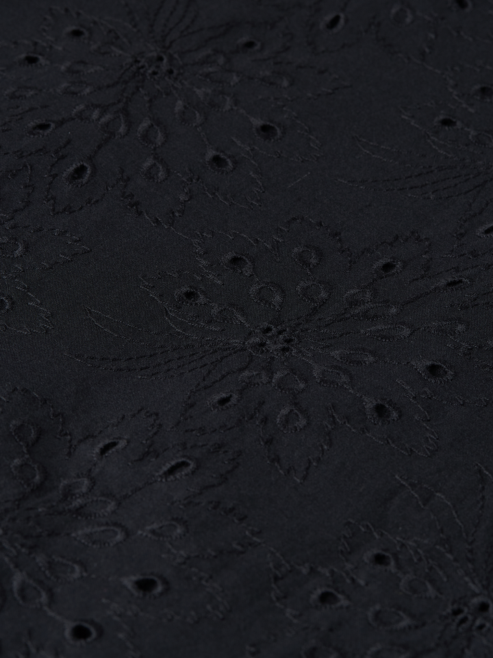 Broderie anglaise ankle length dress