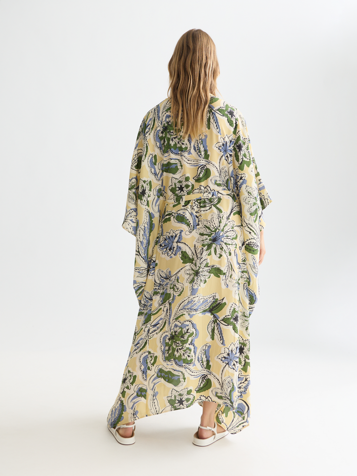 Printed maxi kaftan