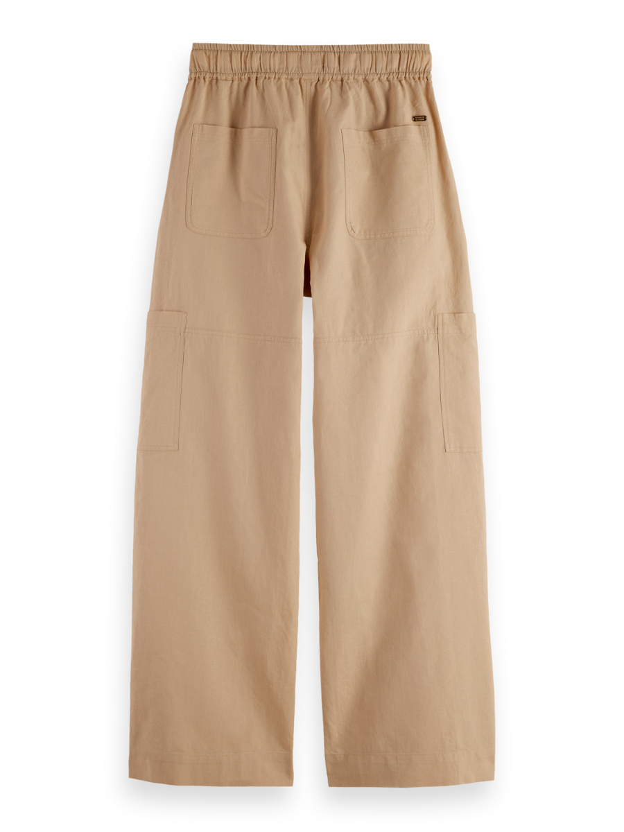 Noa high-rise wide-leg pull on cargo pant