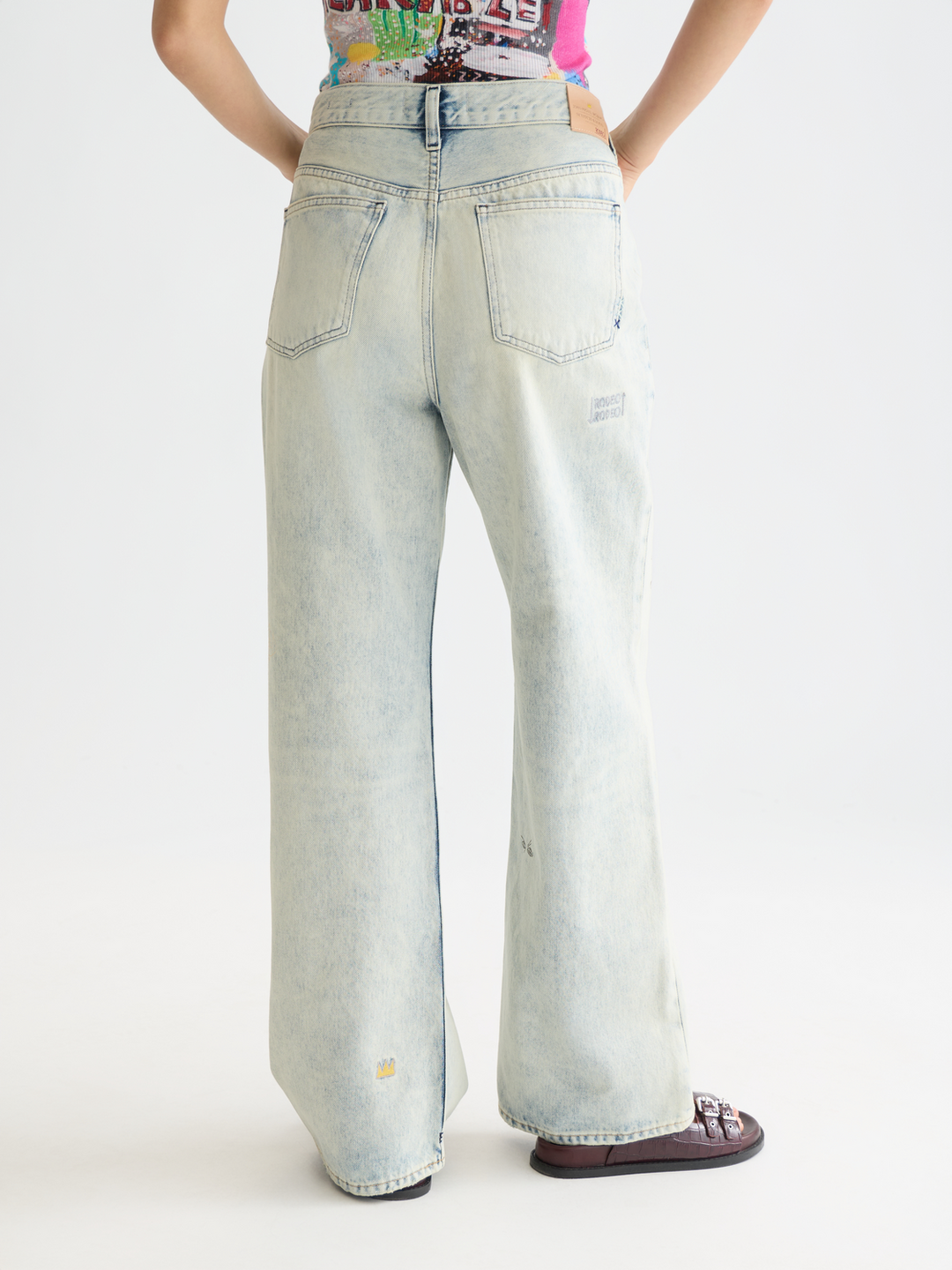 Basquiat The Deep loose jeans