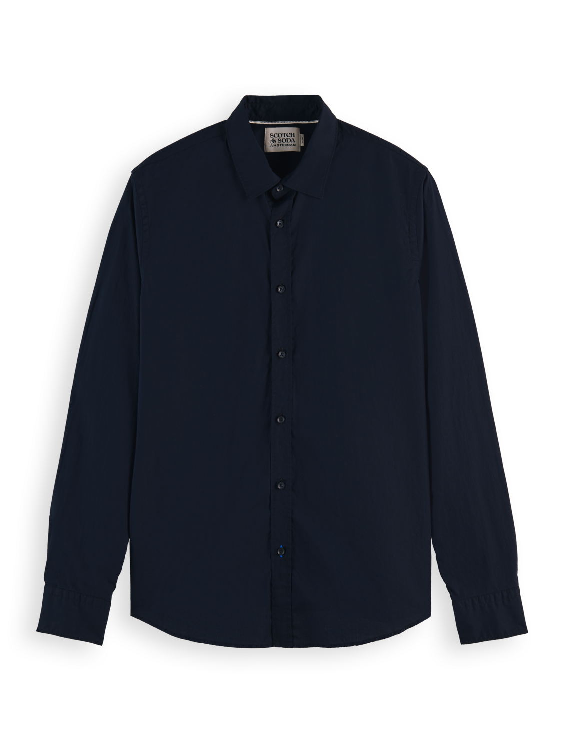 

Essential Solid Slim Fit Shirt, Night