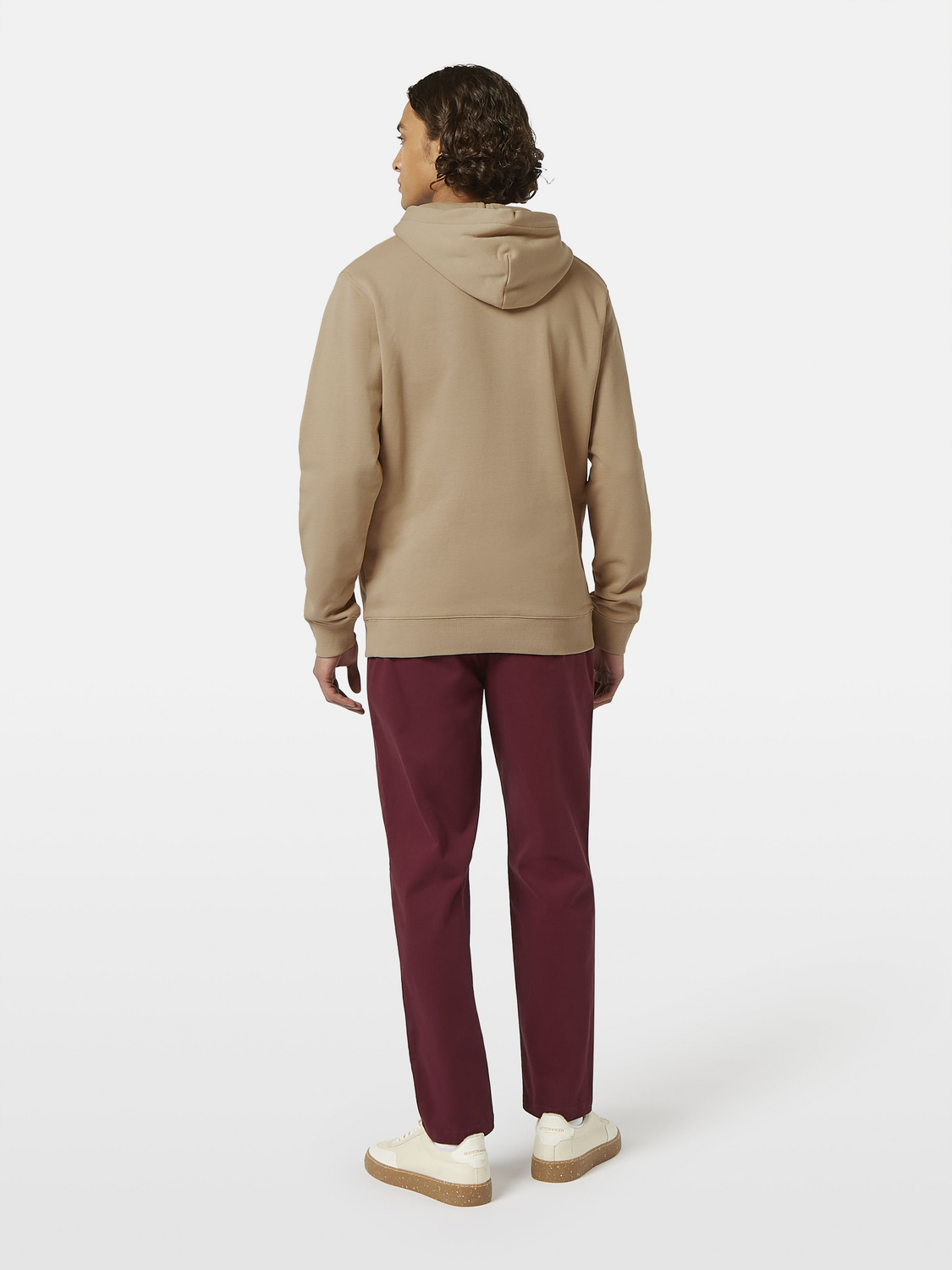 

Seasonal core - badge logo hoodie, Sand