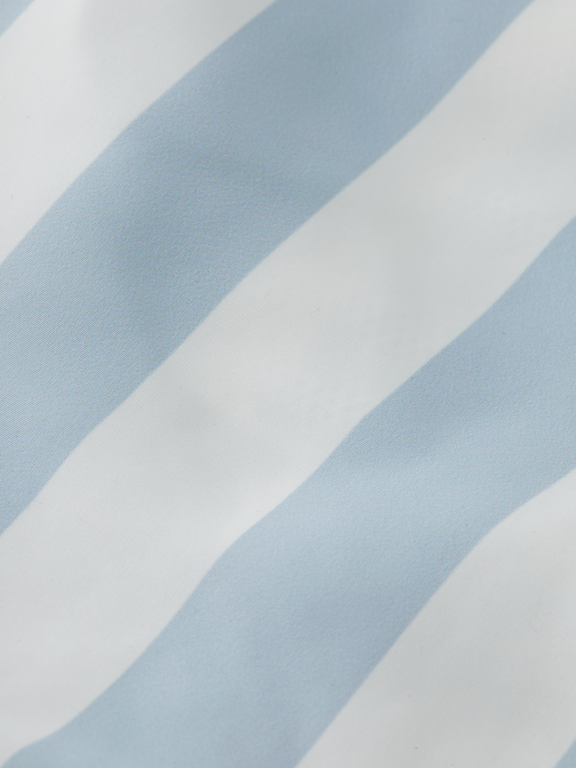 

Striped mid-length swimshort, Sky blue stripe