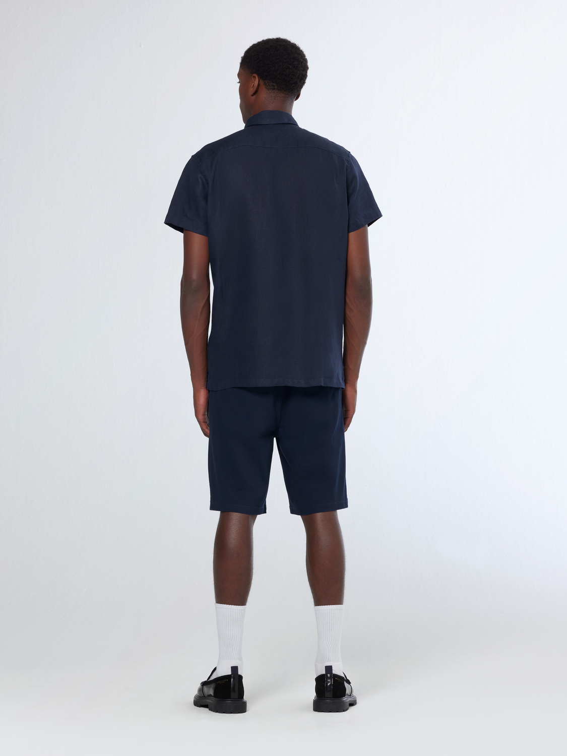

Core Linen Shirt, Navy