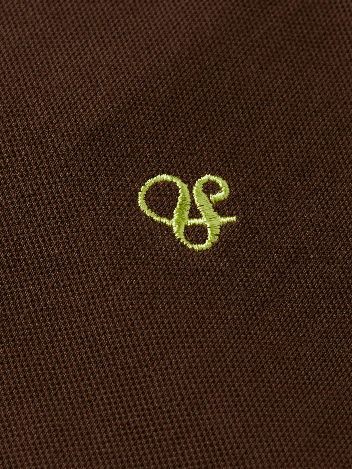 

Seasonal core-Regular-fit polo, Demitasse