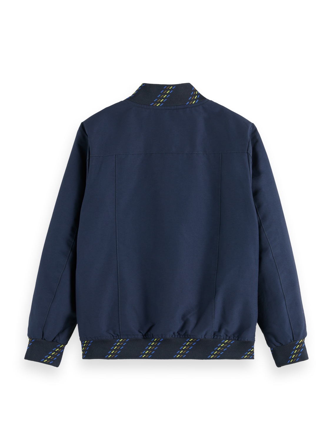 

Lightweight jacket with colourful rib tipping, Night