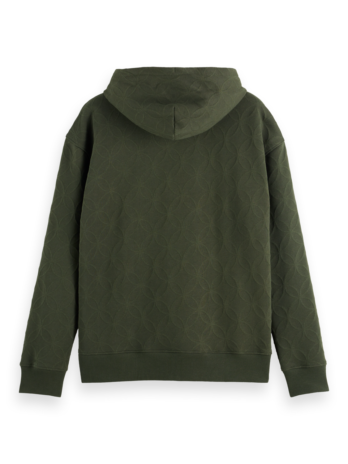 

Jacquard Terry Hoodie, Cypress green