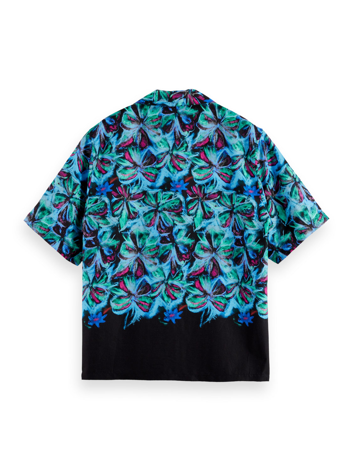 

Relaxed Fit Tencel All Over Print Shirt, Heritage blue