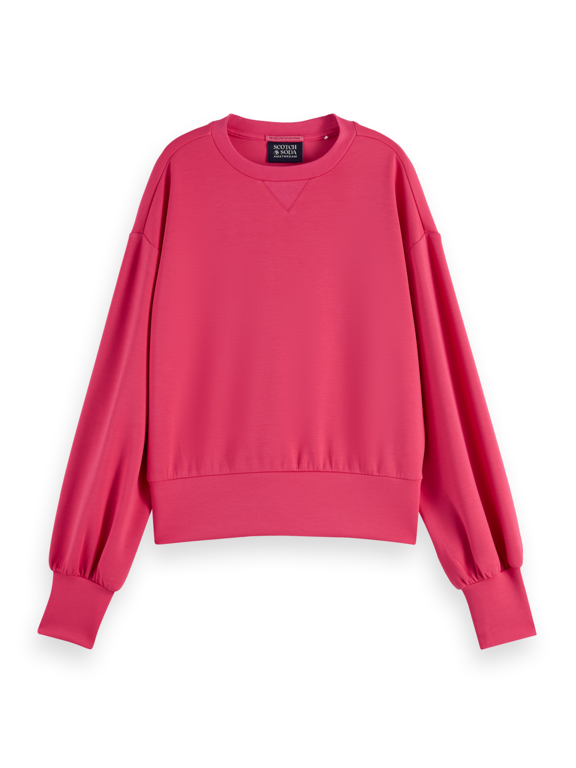 

Modal Sweatshirt, Bright raspberry