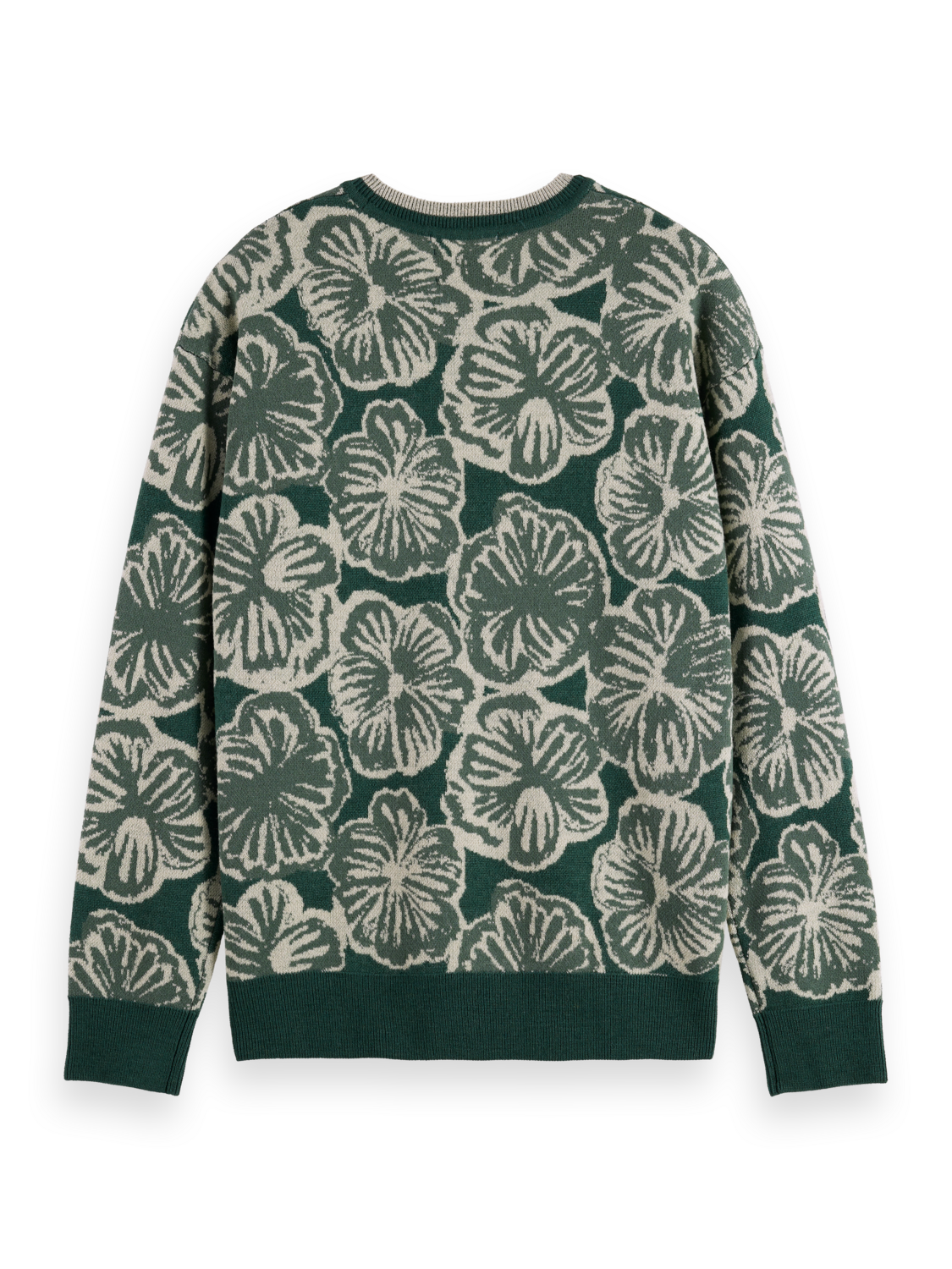 

Jacquard Regular Fit Sweater, Emerald