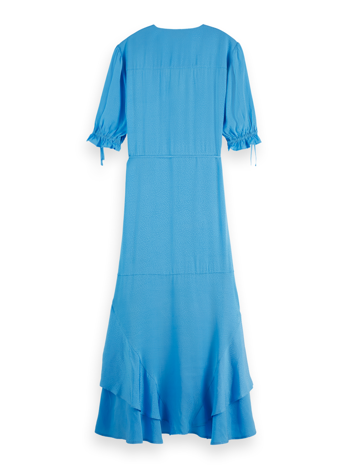 

Midi Wrap dress, Aqua blue