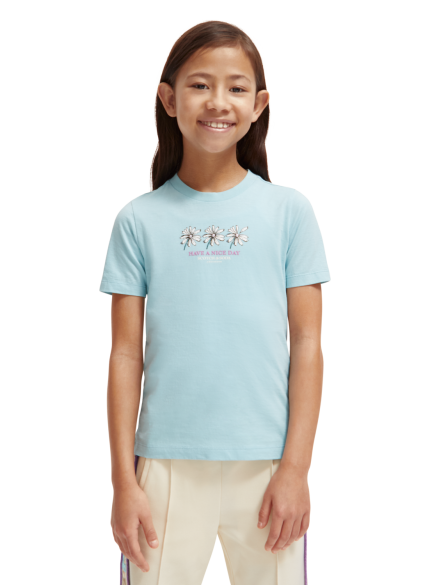 Slim fit artwork T shirt
