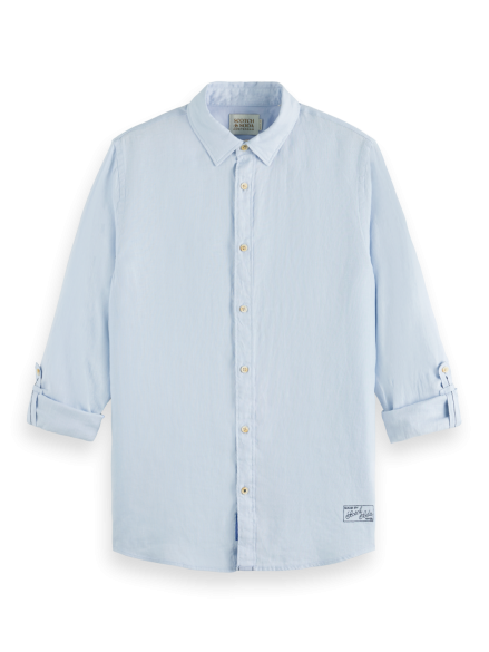 Scotch and soda sales slim fit shirt